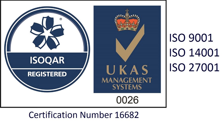 Certificato T3soft per ISO 9001, ISO 14001 e ISO 27001